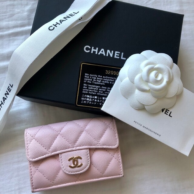 CHANEL シャネルミニ財布 折りたたみ財布 - 財布