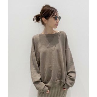 アパルトモンドゥーズィエムクラス(L'Appartement DEUXIEME CLASSE)のアパルトモン別注REMI RELIEFウラケSweatプルオーバー美品タグ有(トレーナー/スウェット)