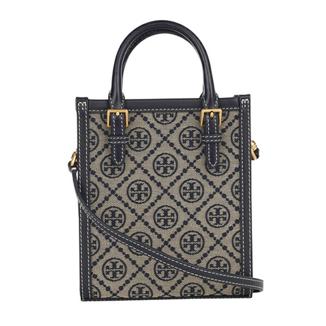 新品 トリーバーチ TORY BURCH ショルダーバッグ Tモノグラム トリーネイビー