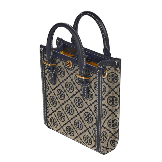 新品 トリーバーチ TORY BURCH ショルダーバッグ Tモノグラム トリーネイビー