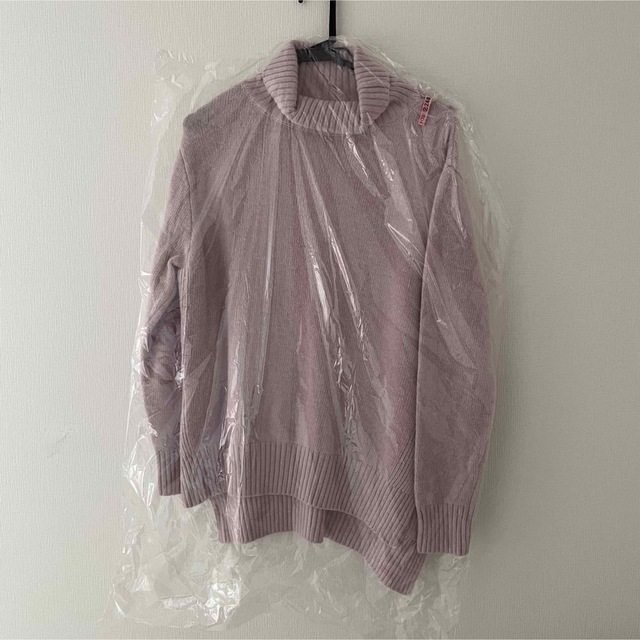 MERCURYDUO(マーキュリーデュオ)のマーキュリーデュオ❤️タートルネック　ニット　ピンク　美品　 レディースのトップス(ニット/セーター)の商品写真