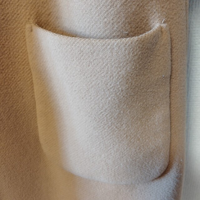 THE EMPORIUM(ジエンポリアム)のジ・エンポリアム ウール コート M キャメル レディースのジャケット/アウター(その他)の商品写真