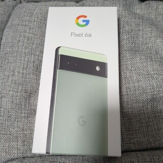 グーグル(Google)のGoogle pixel6a 新品未使用 sage(スマートフォン本体)