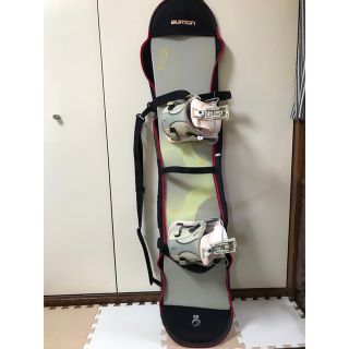 バートン(BURTON)のスノボー　3点セット　バートン　フロー(ボード)