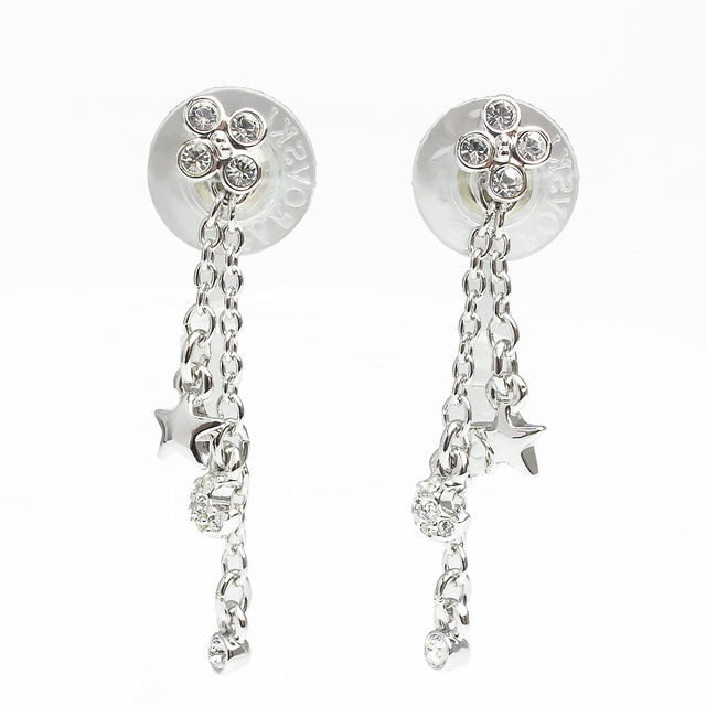 国内全数検品 SWAROVSKI ピアス -の通販 by ブランディア