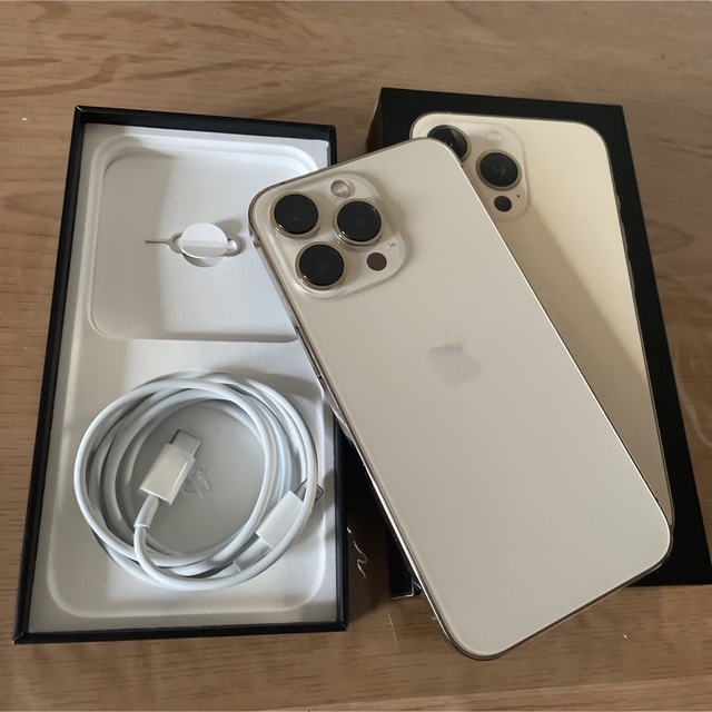 ☆超目玉】 iPhone 13 Pro ゴールド 128 GB SIMフリー mluh3j