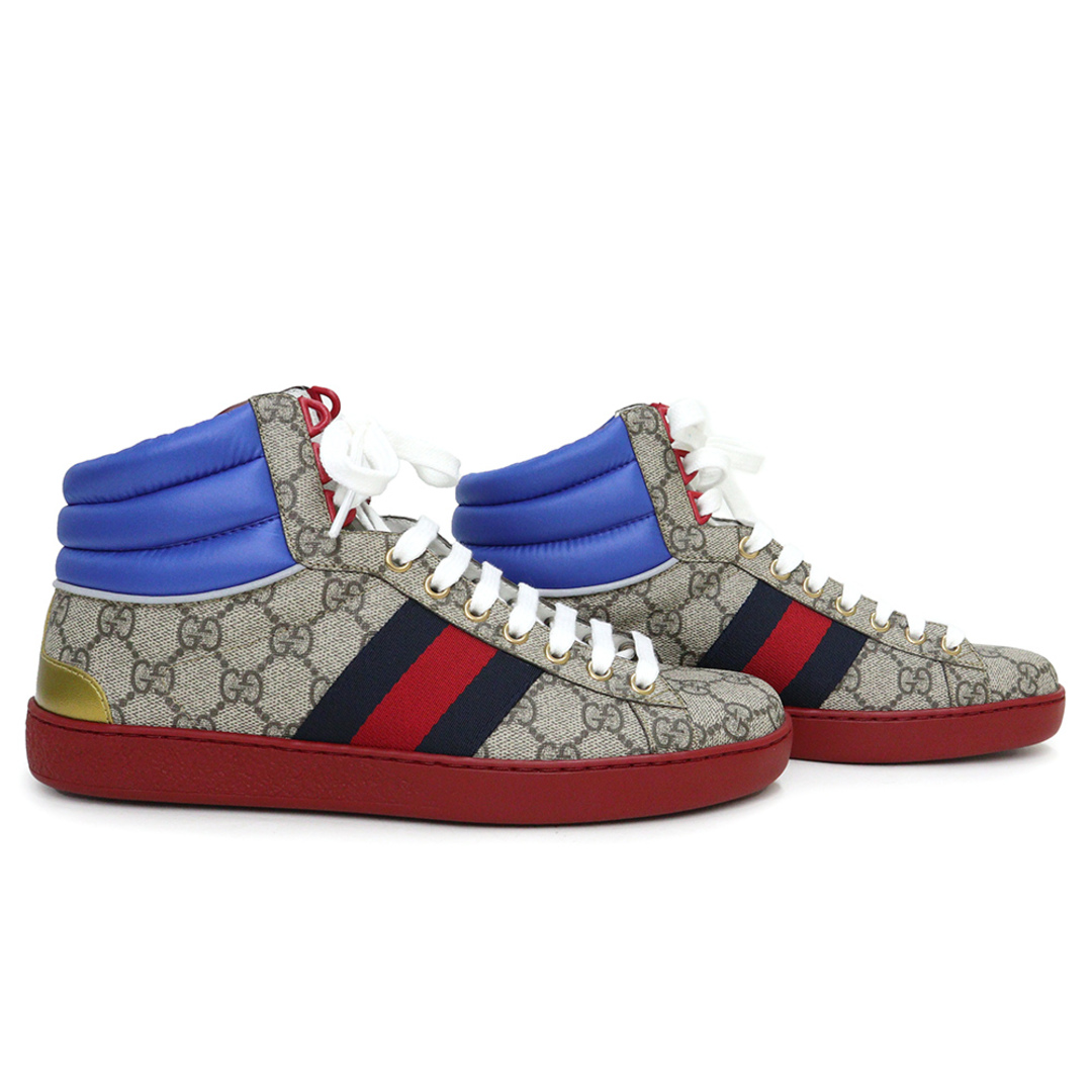 Gucci - グッチ エース ハイトップ スニーカー ハイカット 靴 5 24cm