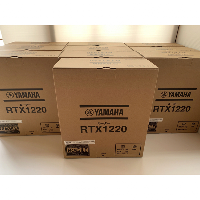 ヤマハ - 【新品・未開封】 ヤマハ RTX1220 10台の通販 by erieri's ヤマハ - 【新品・未開封】 ヤマハ RTX1220 10台の通販 by erieri's