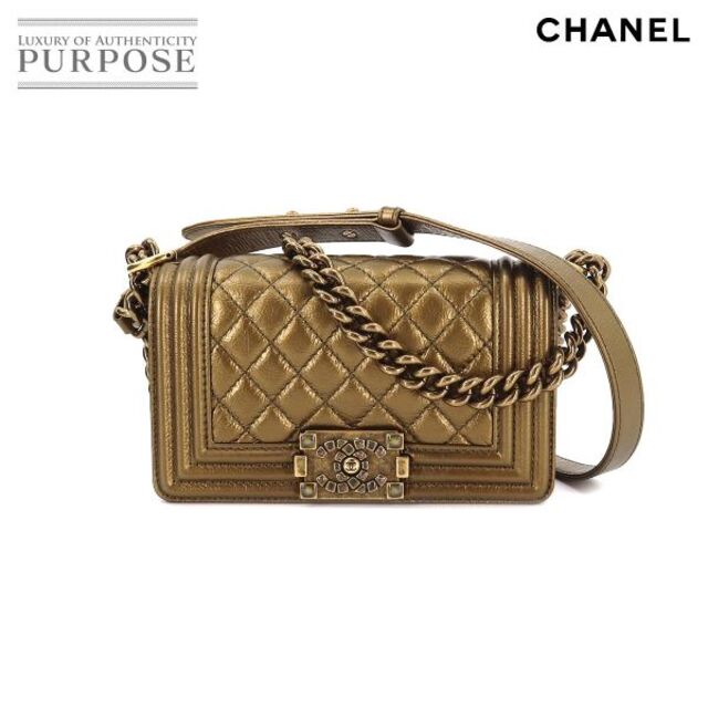 公式 CHANEL - 90175058 VLP 金具 ゴールド ブロンズ レザー バッグ ショルダー チェーン ボーイシャネル CHANEL シャネル 展示品 未使用 ショルダーバッグ 公式 CHANEL - 90175058 VLP 金具 ゴールド ブロンズ レザー バッグ ショルダー チェーン ボーイシャネル CHANEL シャネル 展示品 未使用 ショルダーバッグ
