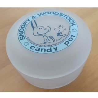 スヌーピー(SNOOPY)のSNOOPY キャンディーポット スヌーピー 小物入れ レトロ アンティーク(小物入れ)