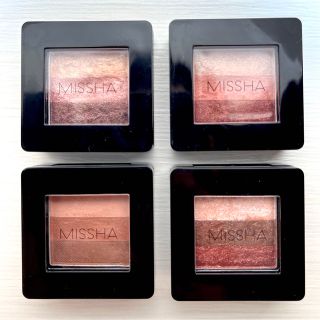 ミシャ(MISSHA)のミシャ　トリプルアイシャドウ　4個セット(アイシャドウ)