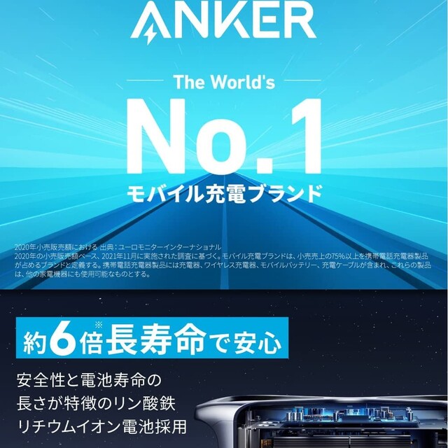 Anker(アンカー)の【新品未開封】Anker 757 Portable Power Station スポーツ/アウトドアのスポーツ/アウトドア その他(その他)の商品写真