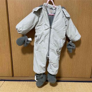 ZARA  パデットスノージャケット&スノーパンツ　4-5y