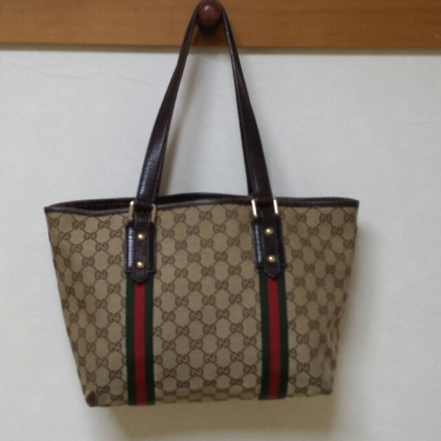 りすること】 Gucci - 正規店購入 GUCCI トートの通販 by anddy315's