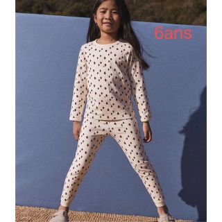 プチバトー(PETIT BATEAU)のプチバトー　新品　タグ付き　チュビック　長袖　パジャマ　6ans/116cm(パジャマ)