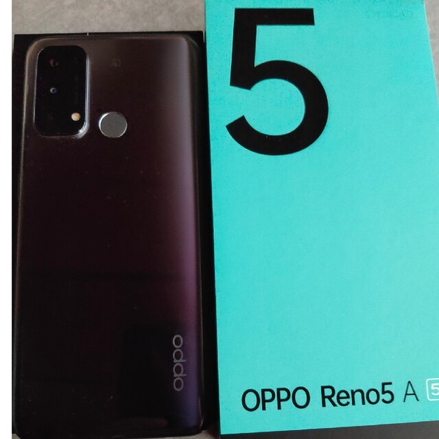 OPPO Reno5a simフリー デュアルsim対応128GB スマホ/家電/カメラのスマートフォン/携帯電話(スマートフォン本体)の商品写真