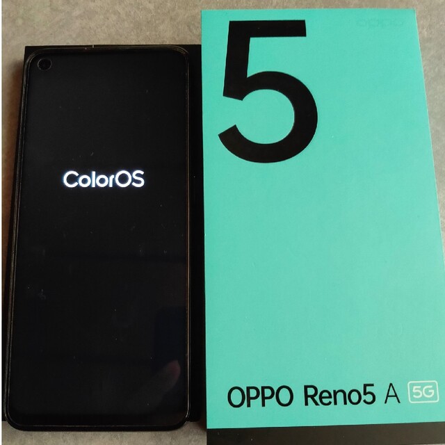 OPPO Reno5a simフリー デュアルsim対応128GB スマホ/家電/カメラのスマートフォン/携帯電話(スマートフォン本体)の商品写真