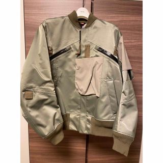 サカイ(sacai)のsacai ACRONYM BOMBER JACKET ma-1 サイズ2 美品(ブルゾン)