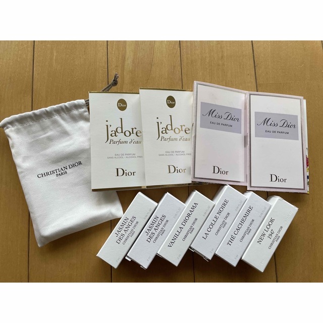 Christian Dior(クリスチャンディオール)のDIOR ディオール　香水サンプル　セット コスメ/美容の香水(香水(女性用))の商品写真