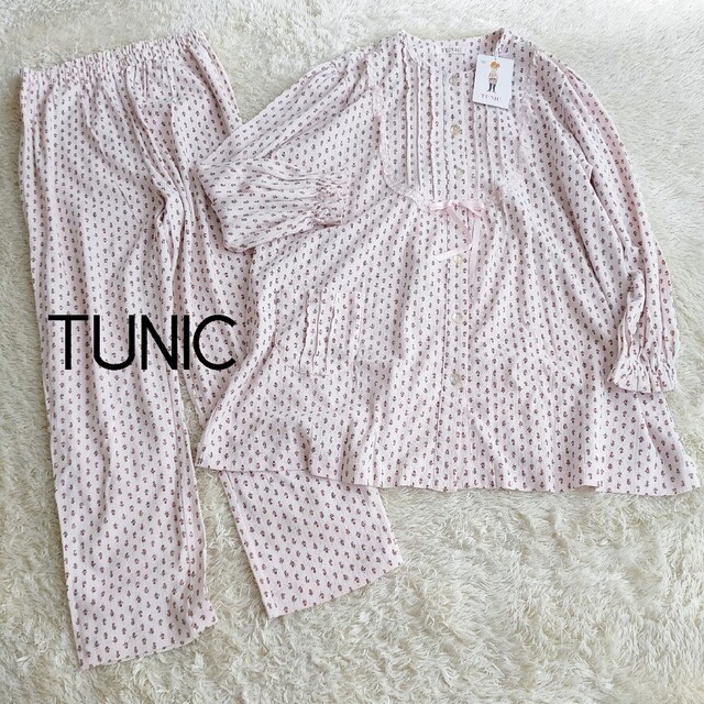 85%以上節約 新品 TUNIC 鴨居羊子 チュニックパジャマルームウェア