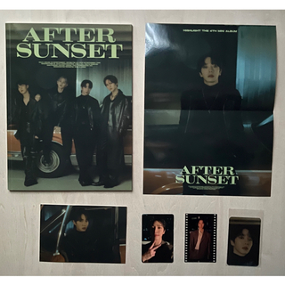 HIGHLIGHT/ AFTER SUNSET 이기광 CD付きセット(K-POP/アジア)