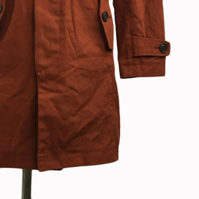 pour la frime(プーラフリーム)のプーラフリーム コート トレンチ ロング ライナー ベルト 長袖 1 オレンジ レディースのジャケット/アウター(トレンチコート)の商品写真