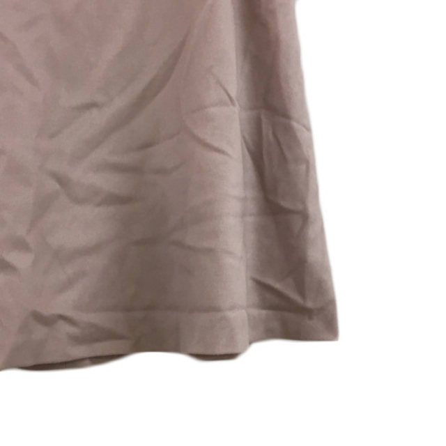 UNTITLED(アンタイトル)のアンタイトル スカート フレア 膝丈 無地 ウール 2 ピンク レディースのスカート(ひざ丈スカート)の商品写真