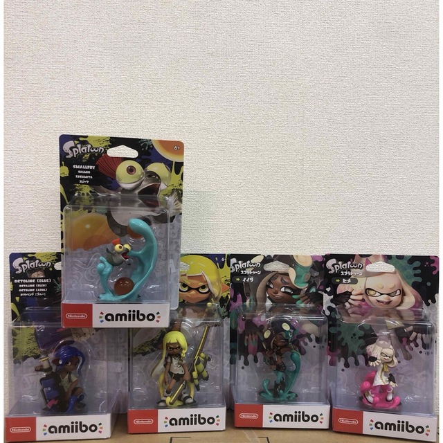 スプラトゥーン　amiiboセット　ヒメ　イイダ