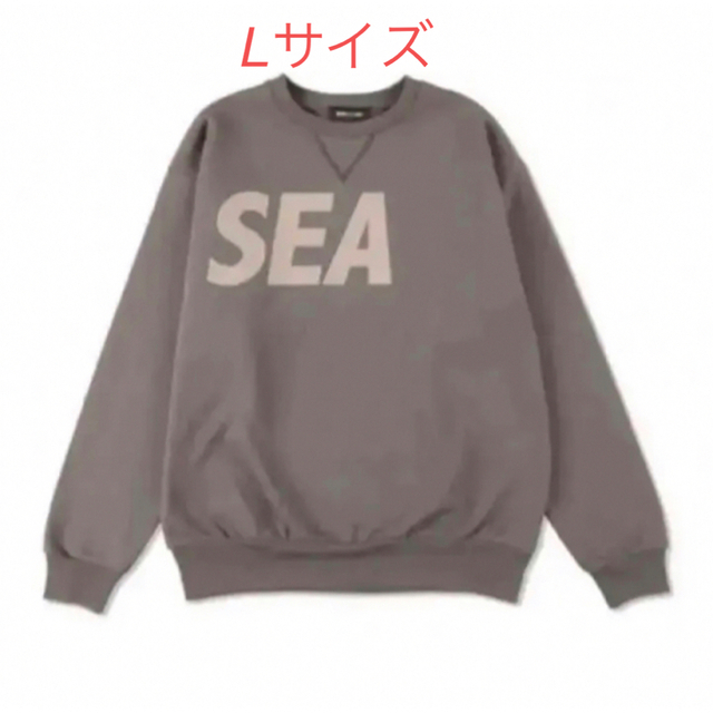 WIND AND SEA CREW NECK / CHARCOAL_TAUPE 【保存版】 9843円 www.gold ...