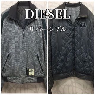 DIESEL - 【激レア】ディーゼル ナイロンジャケット リバーシブル ロゴ