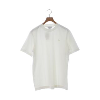 ラコステ(LACOSTE)のLACOSTE ラコステ Tシャツ・カットソー 4(L位) 白 【古着】【中古】(Tシャツ/カットソー(半袖/袖なし))