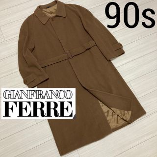 90s■ジャンフランコ フェレ FERRE 0001■スーパーロング コート