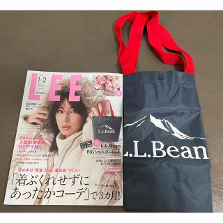 エルエルビーン(L.L.Bean)のLEE (リー) 2023年 02月号　付録・ショルダートート付き(その他)