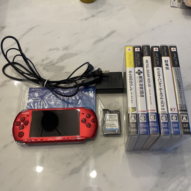 SONY - PSP-3000 RR 色々セット
