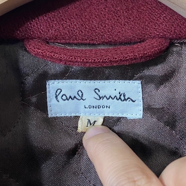 【Paul Smith】裏地キルティング  ウールコート