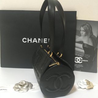 シャネル(CHANEL)の専用♡美品 ★シャネル ミニボストン バッグ ココマーク チョコバー 正規品(ショルダーバッグ)