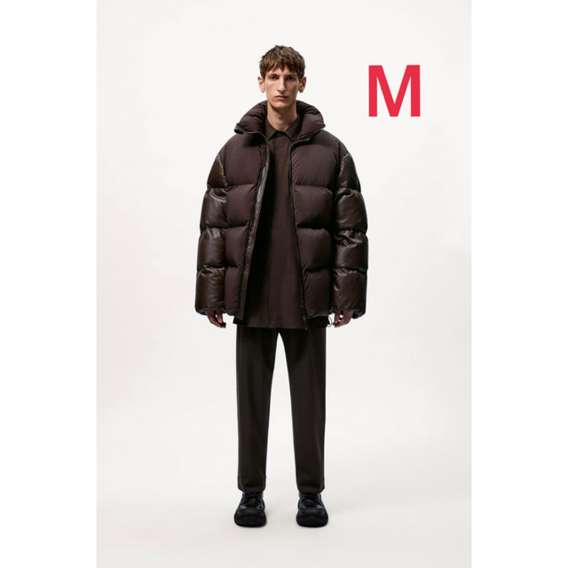 公式 ZARA STUDIO NICHOLSON パッチレザーコート M - www ...