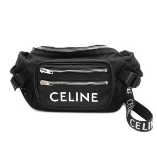 セリーヌ(celine)のセリーヌ  ボディバッグ  ロゴ ウエストバッグ 198682  ブラッ(ボディーバッグ)