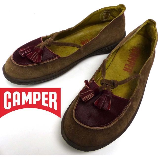 CAMPER - CAMPER / カンペール タッセル付き 2トーン スリッポン