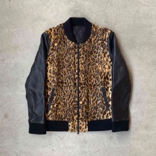 アートヴィンテージ(ART VINTAGE)のUSED leopard leather jacket(レザージャケット)