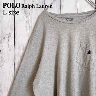 ポロラルフローレン(POLO RALPH LAUREN)のPOLO Ralph Lauren ポロラルフローレン ロンT 刺繍ポニー 古着(Tシャツ/カットソー(七分/長袖))