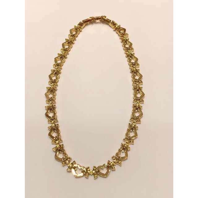 NINA RICCI - ◆【お値下げ】ニナリッチ　ハート　リボン　ネックレス　ゴールド