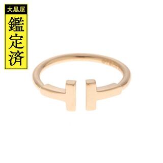 ティファニー(Tiffany & Co.)のティファニー Tワイヤーリング/PG/2.7g/8号【434】(リング(指輪))