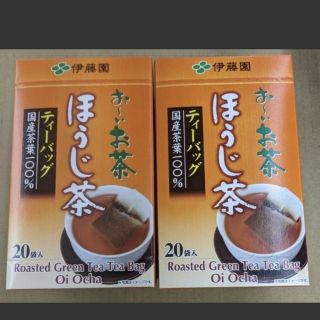 イトウエン(伊藤園)のおーいお茶　ほうじ茶ティーバッグ2箱40袋(茶)