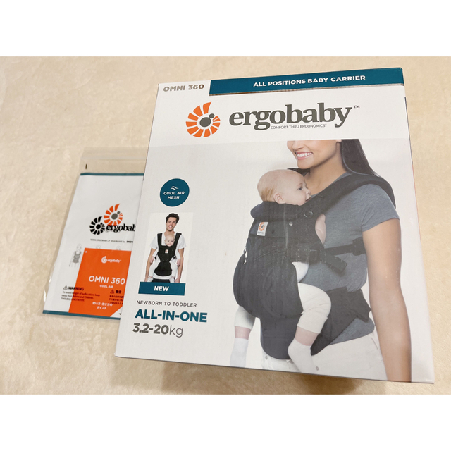 Ergobaby(エルゴベビー)のエルゴベビー抱っこ紐/美品　OMNI360 キッズ/ベビー/マタニティの外出/移動用品(抱っこひも/おんぶひも)の商品写真