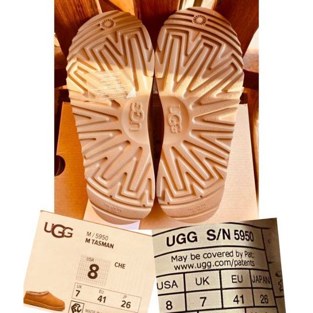 お値下げ～！激レア✨⑤新品✨26⇒25相当✨UGG✨TASMAN✨タスマン