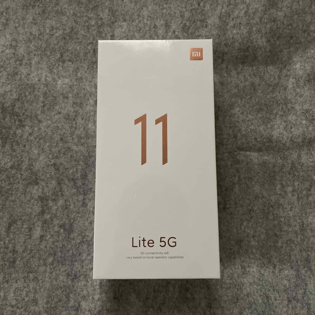 Xiaomi Mi 11 Lite 5G トリュフブラック SIMフリー