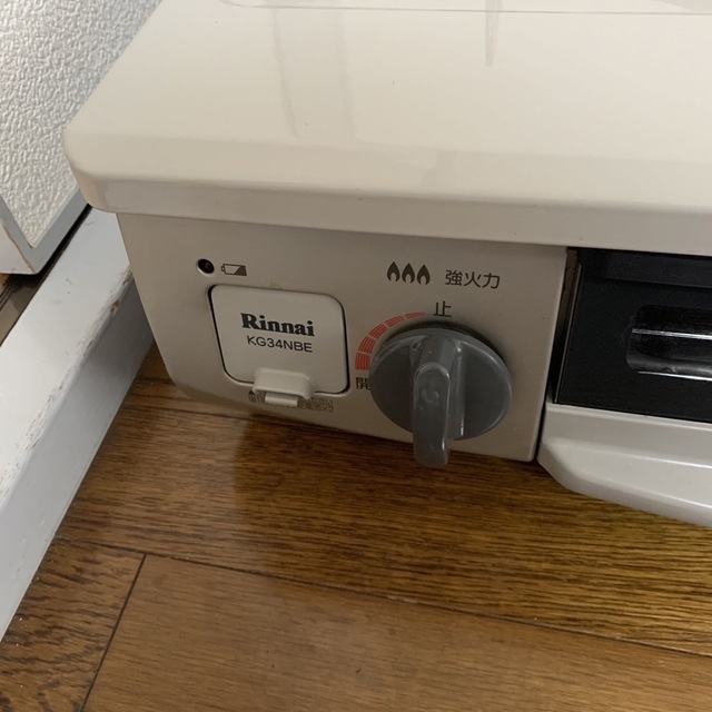 Rinnai(リンナイ)のリンナイ　コンロ　ガスコンロ　ガステーブル　都市ガス　F80 スマホ/家電/カメラの調理家電(ガスレンジ)の商品写真