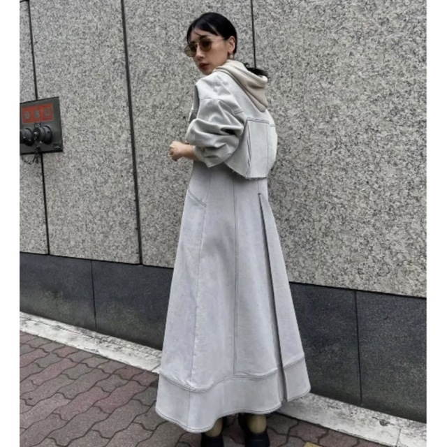 UND 3WAY DENIM DRESS - www.glycoala.com
