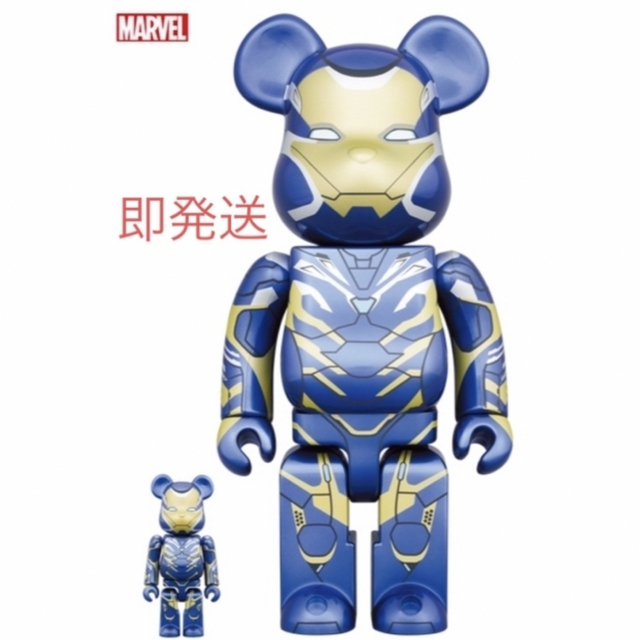 BE@RBRICK IRON MAN RESCUE SUIT 100 & 400